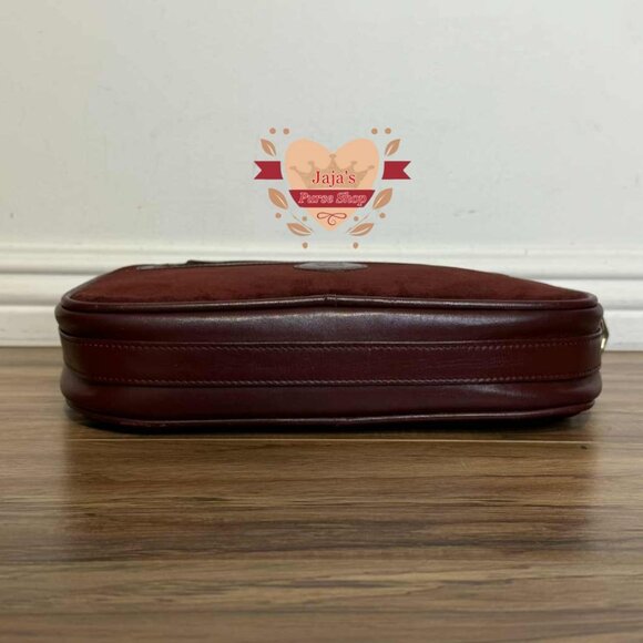 💟Cartier Suede Leather Camera Bag Croosbody💟 - Picture 5 of 17